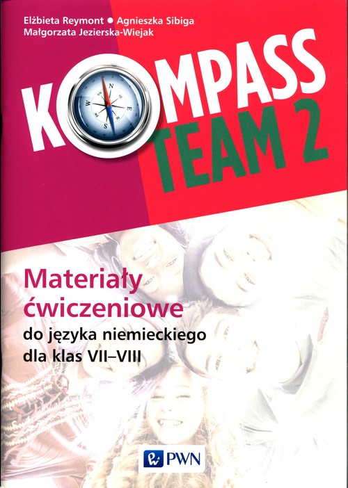 Image of Kompass Team 2 Materiały ćwiczeniowe do języka niemieckiego 7-8 Szkoła podstawowa