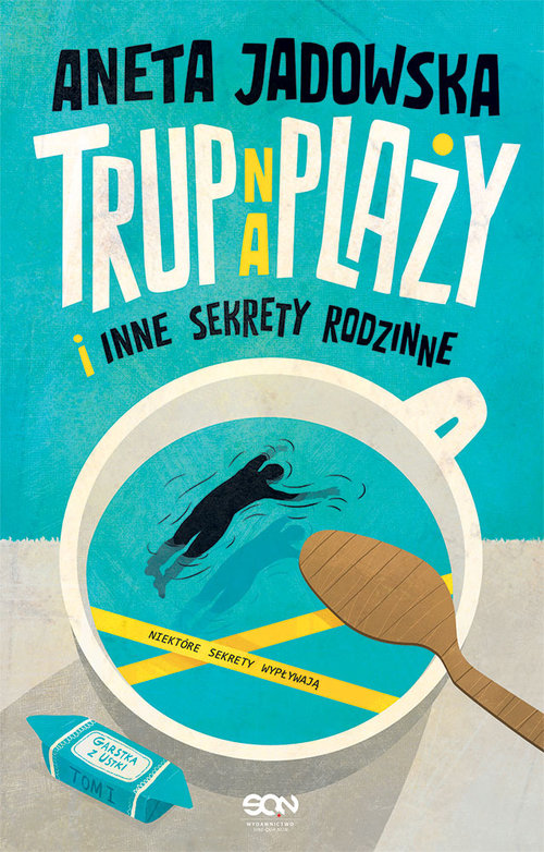 Image of Trup na plaży. Wielkie Litery