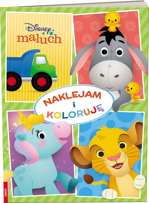 Image of Disney maluch Naklejam i koloruję NAK-9201