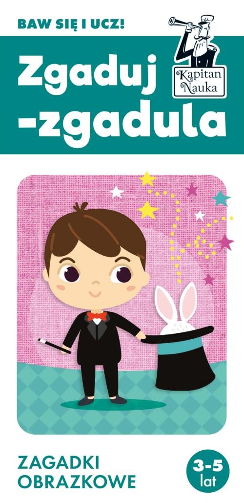 Image of Kapitan Nauka Zgaduj-zgadula Zagadki obrazkowe 3-5 lat