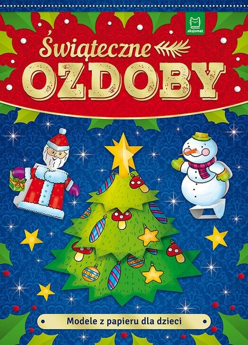 Image of Modele z papieru dla dzieci Świąteczne ozdoby