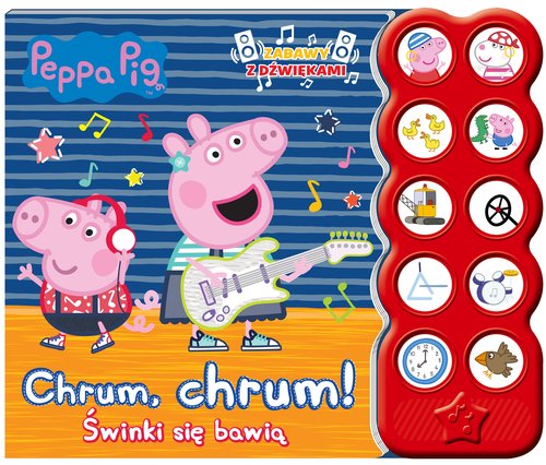Image of Peppa Pig Książka z dźwiękami Świnki się bawią