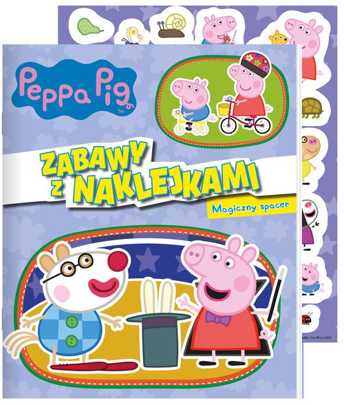 Image of Peppa Pig. Zabawy z naklejkami. Magiczny spacer