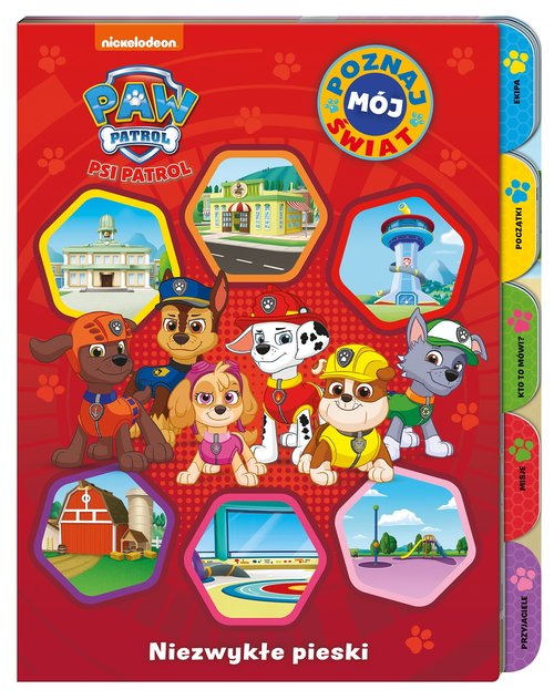 Image of Psi Patrol Poznaj mój świat Niezwykłe pieski