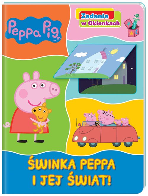 Image of Peppa Pig Zadania w okienkach Świnka Peppa i jej świat!