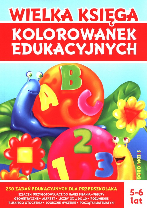 Image of Wielka księga kolorowanek edukacyjnych