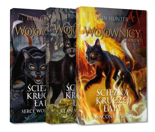 Image of Ścieżka Kruczej Łapy Trylogia Wojownicy Manga VIII-X
