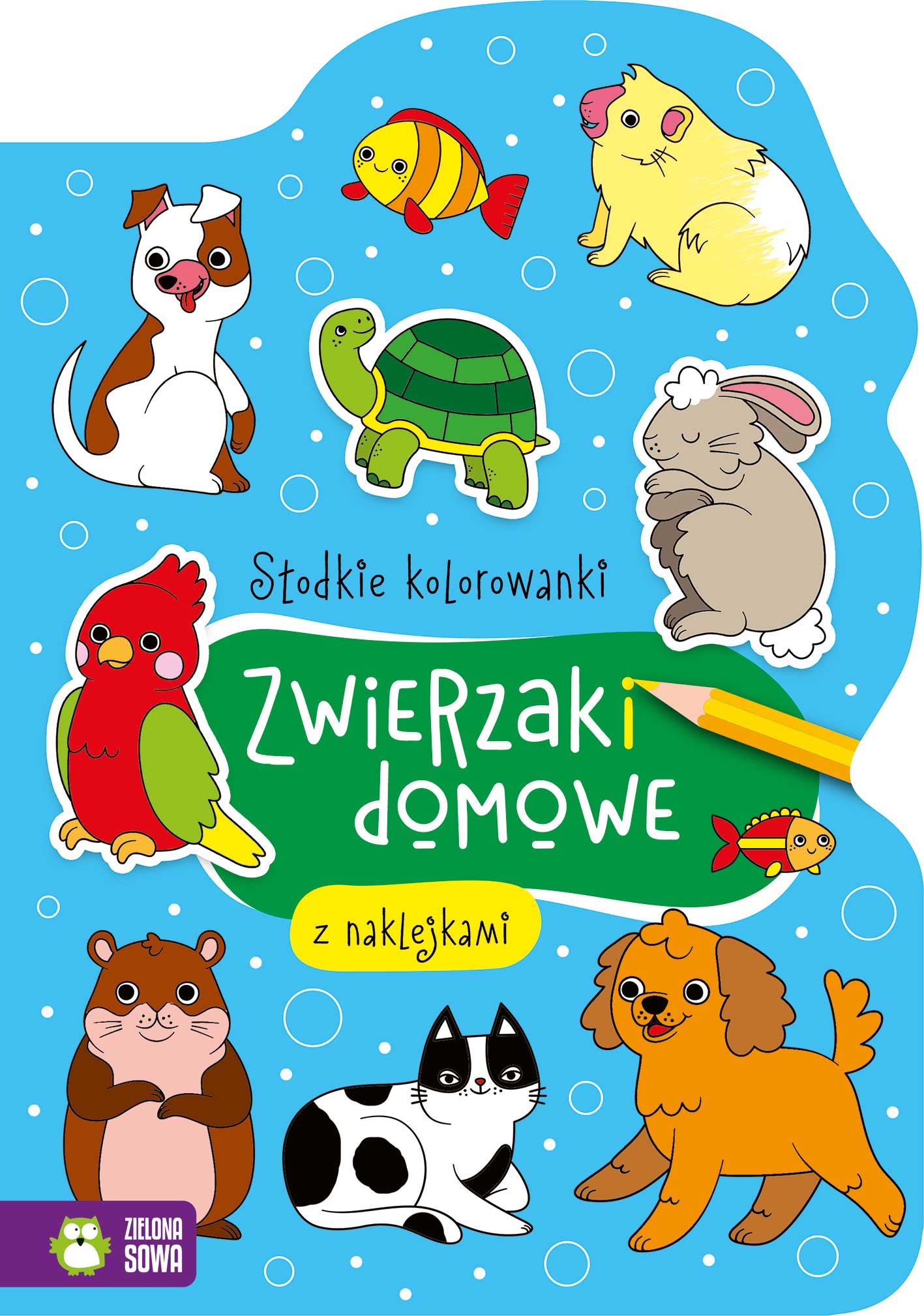 Image of Słodkie kolorowanki Zwierzaki domowe