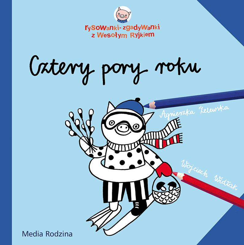 Image of Wesoły Ryjek Cztery pory roku Rysowanki-zgadywanki z Wesołym Ryjkiem