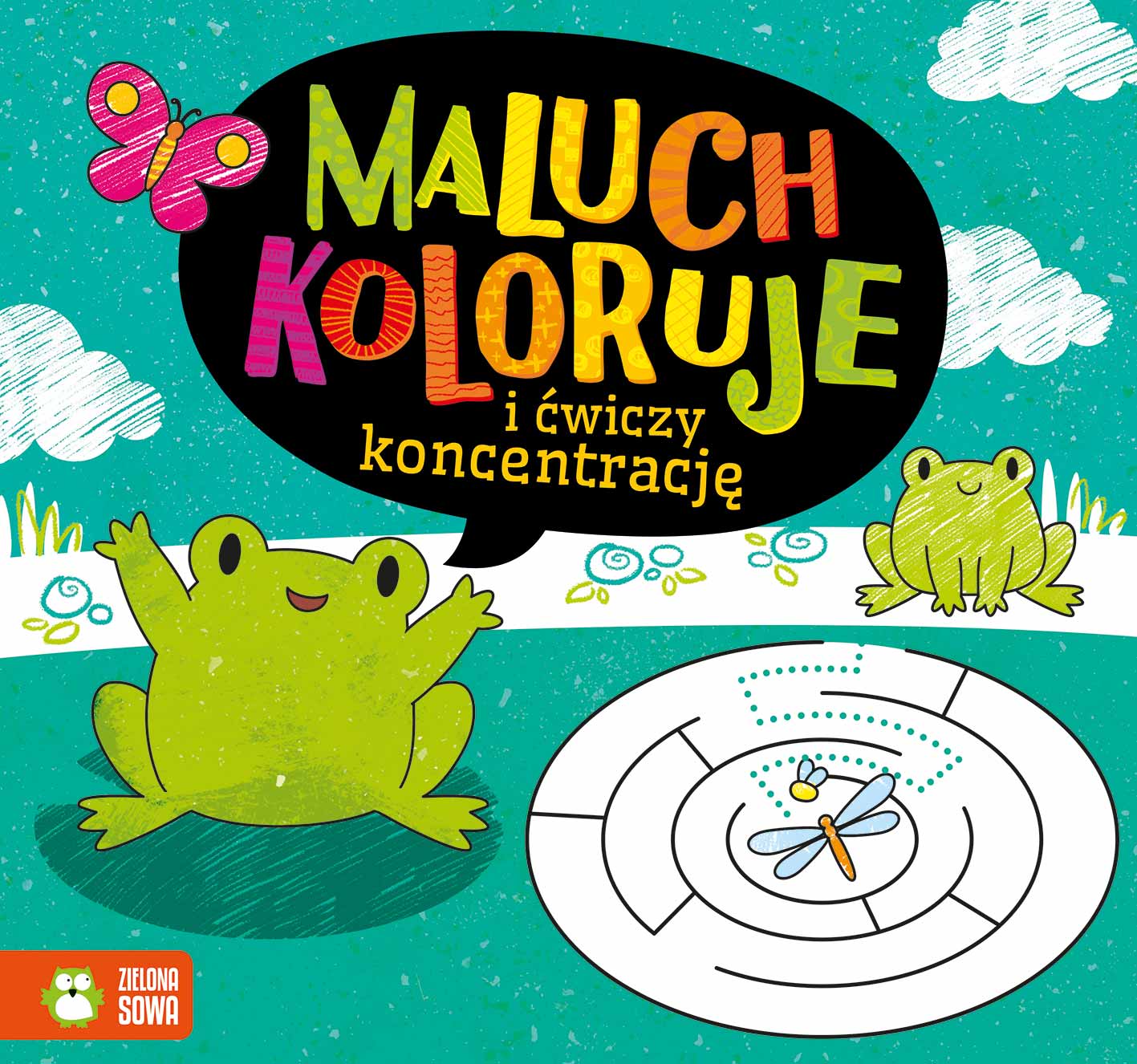Image of Maluch koloruje i ćwiczy koncetrację