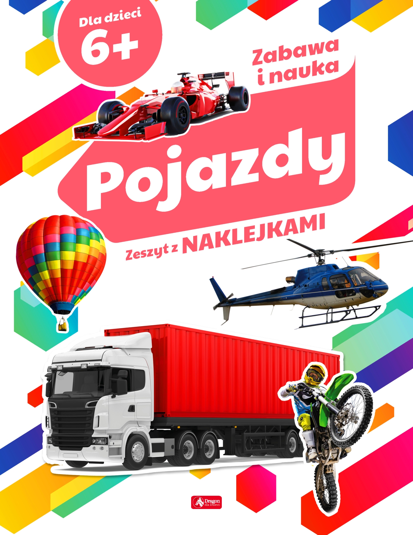 Image of Pojazdy Zeszyt z naklejkami