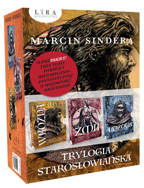 Image of Trylogia starosłowiańska Wróżda / Żmij / Pożoga Pakiet