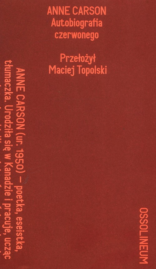 Image of Autobiografia czerwonego