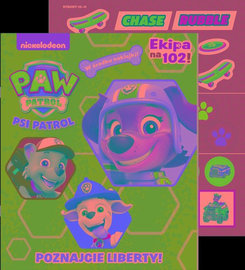 Image of Psi Patrol Activity 50 Poznajcie Liberty!