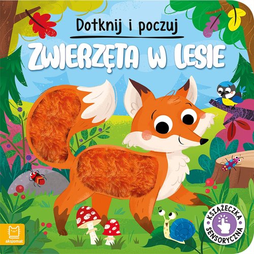 Image of Dotknij i poczuj Zwierzęta w lesie Książeczka sensoryczna