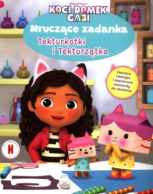 Image of Koci Domek Gabi Mruczące zadanka Tekturkotki i Tekturzątka