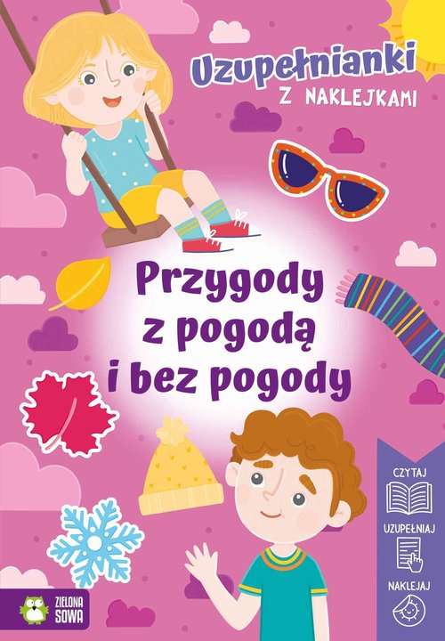 Image of Uzupełnianki z naklejkami Przygody z pogodą i bez pogody