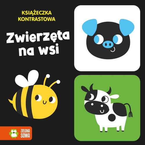 Image of Książeczka kontrastowa Zwierzęta na wsi