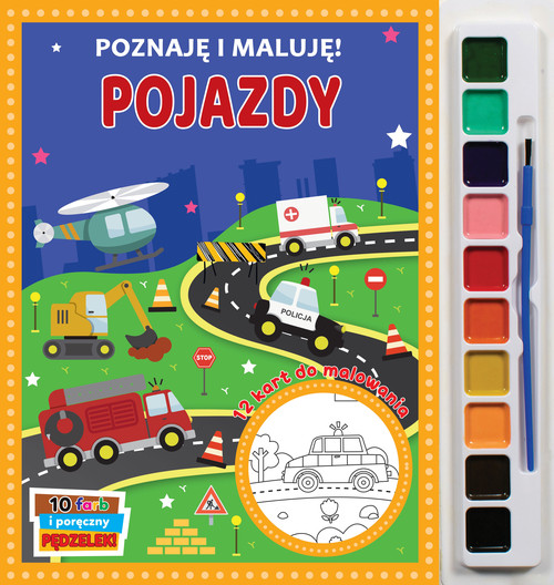 Image of Poznaję i maluję. Pojazdy