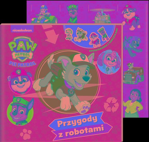 Image of Psi Patrol Opowiadania z naklejkami cz. 12