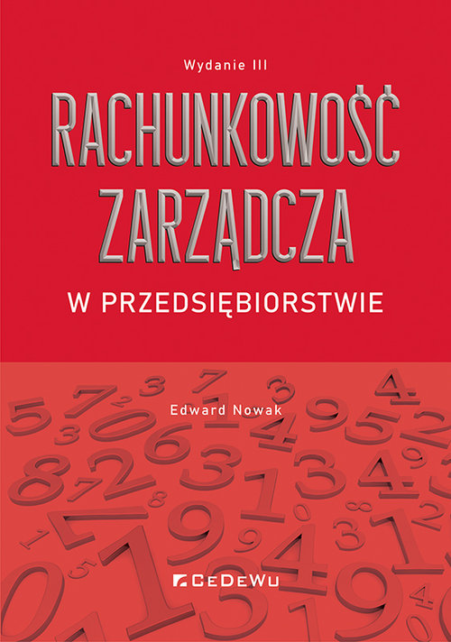 Image of Rachunkowość zarządcza w przedsiębiorstwie