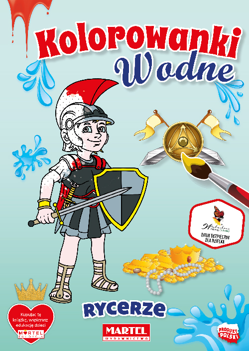 Image of Kolorowanka wodna Rycerze