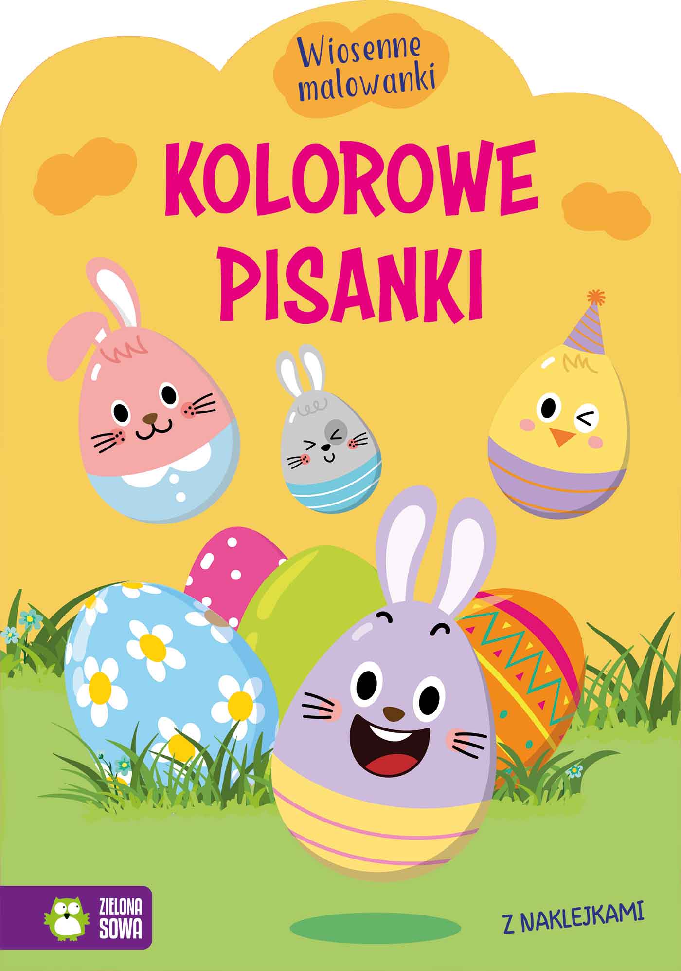 Image of Wiosenne malowanki Kolorowe pisanki