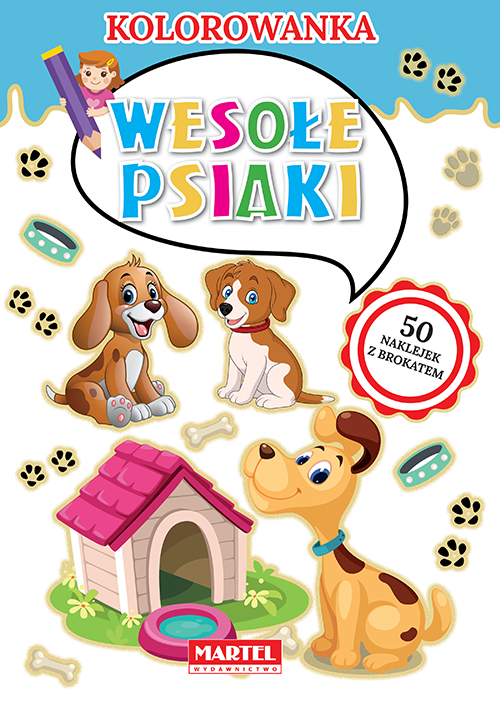 Image of Kolorowanka Wesołe psiaki