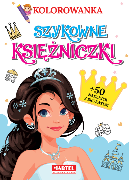 Image of Kolorowanka Szykowne księżniczki z naklejkami