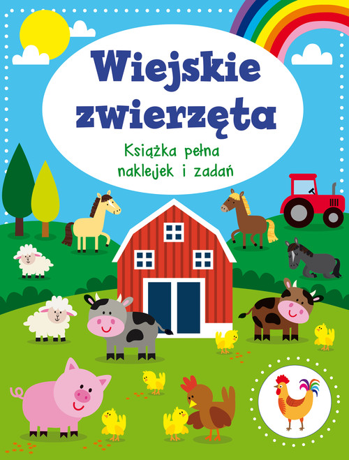Image of Wiejskie zwierzęta. Książka pełna naklejek i zadań