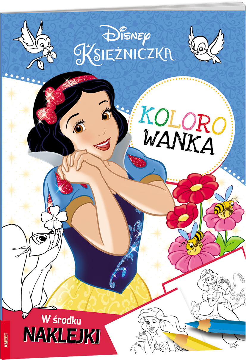 Image of Disney Księżniczka. Kolorowanka