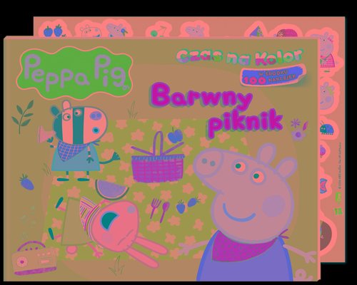 Image of Peppa Pig Czas na kolor Barwny piknik