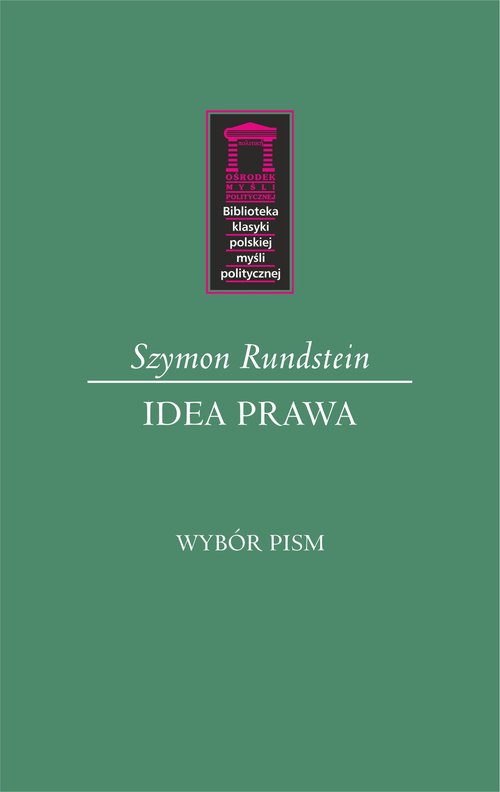 Image of Idea prawa Wybór pism