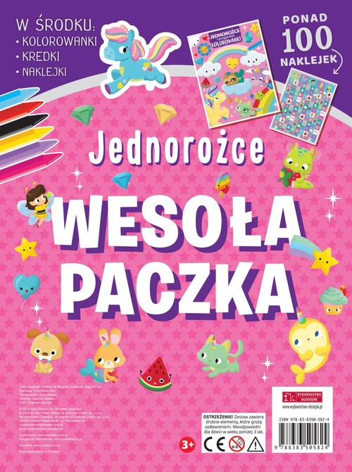 Image of Wesoła paczka Jednorożce