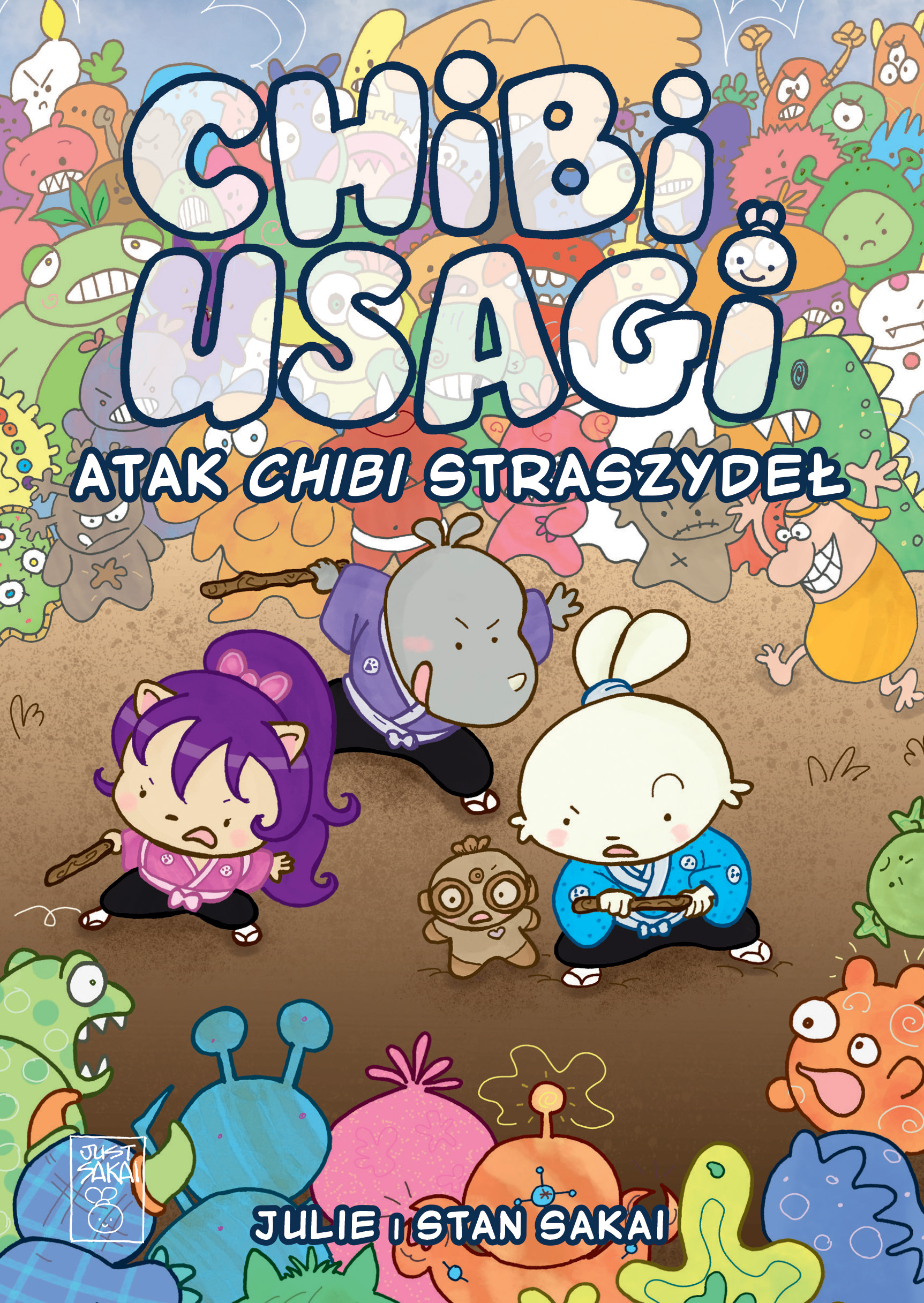 Image of Chibi Usagi. Atak chibi straszydeł