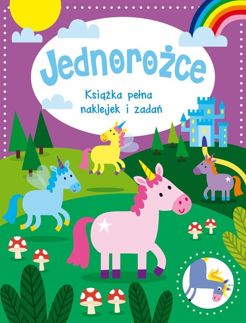 Image of Jednorożce Książka pełna naklejek i zadań
