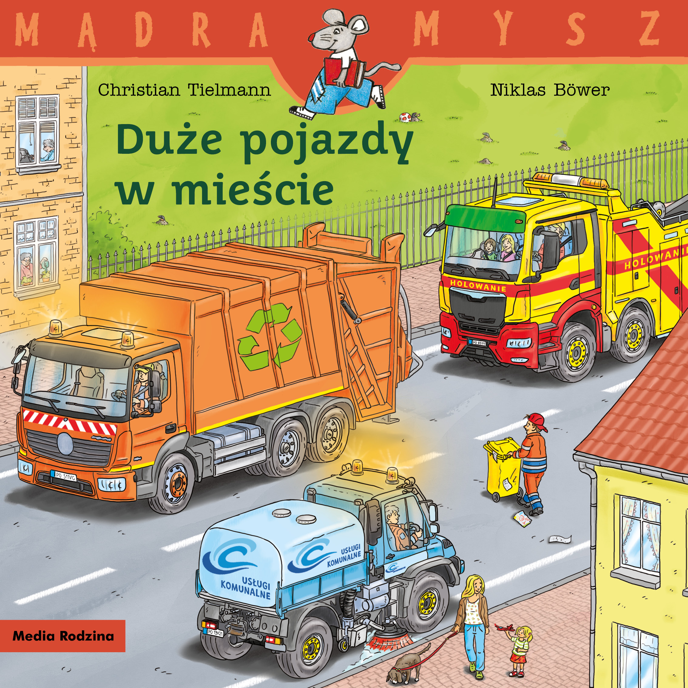 Image of Mądra mysz Duże pojazdy w mieście