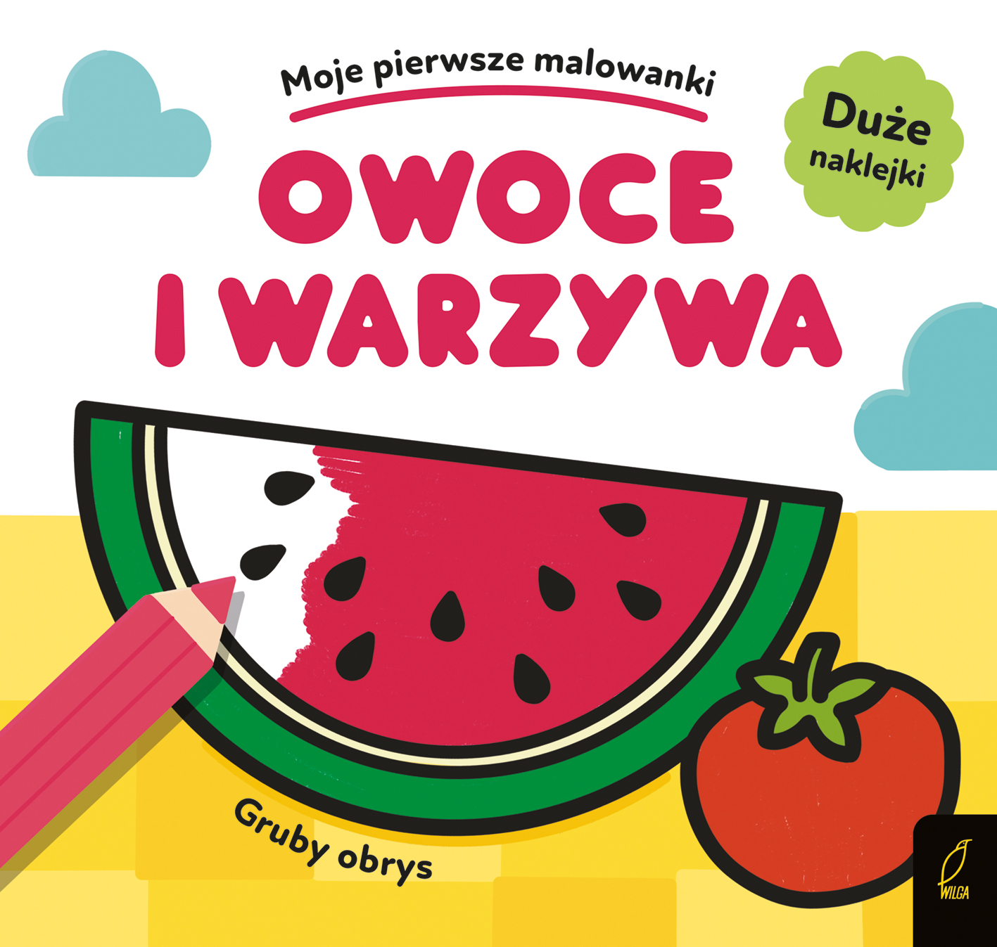 Image of Moje pierwsze malowanki Owoce i warzywa