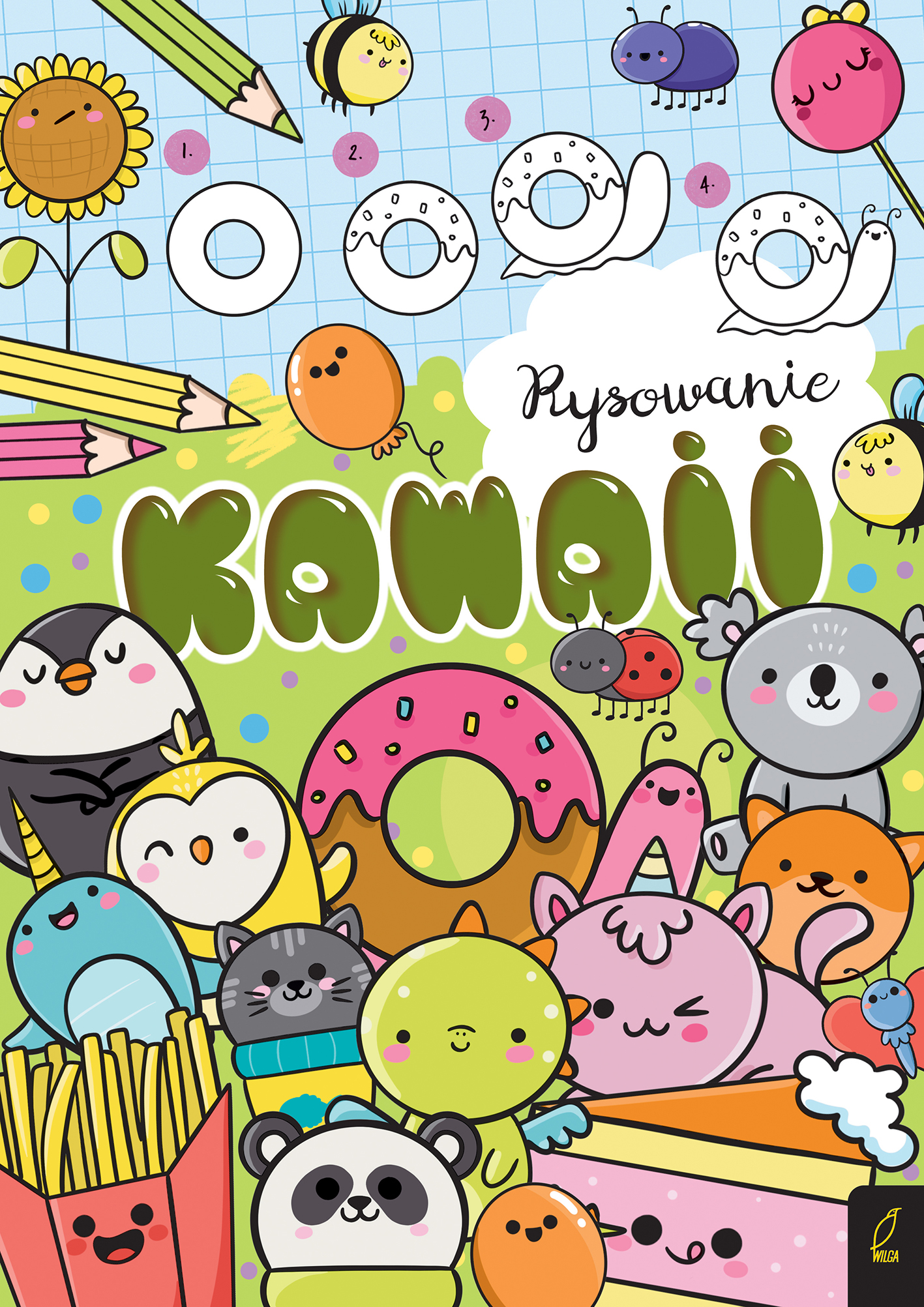 Image of Rysowanie Kawaii Zielona