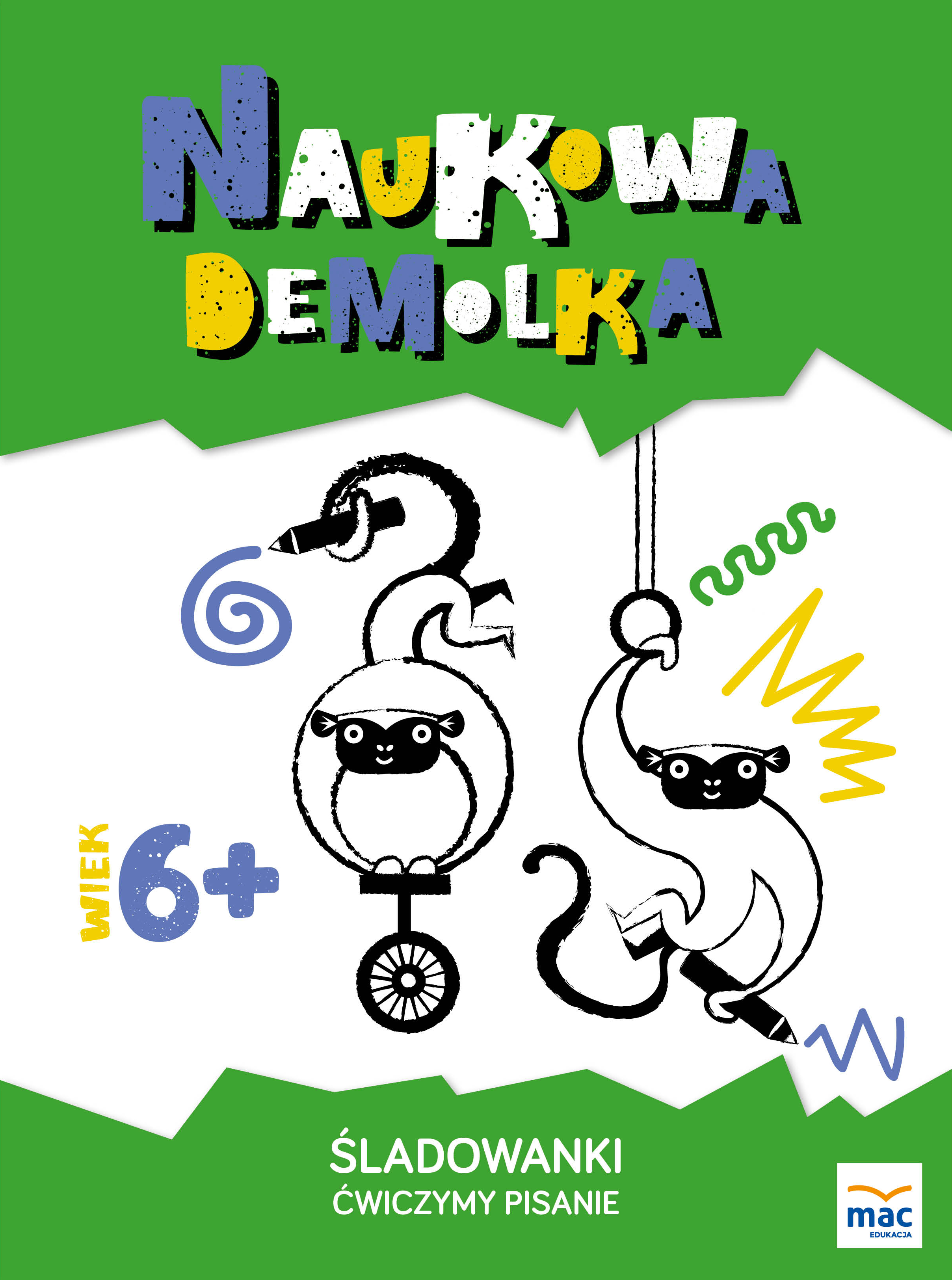 Image of Śladowanki Ćwiczymy pisanie 6+