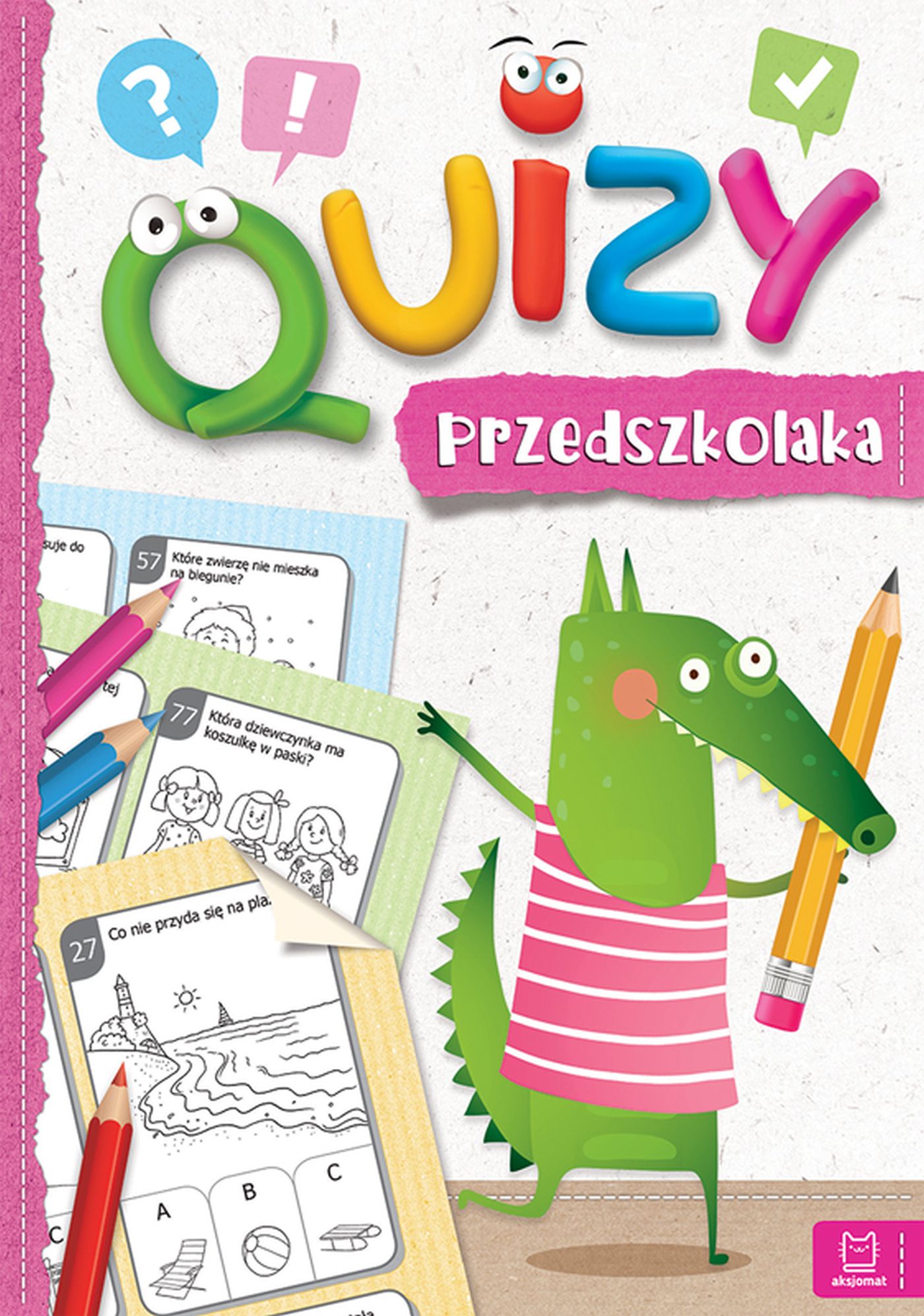 Image of Quizy przedszkolaka cz.4 różowe