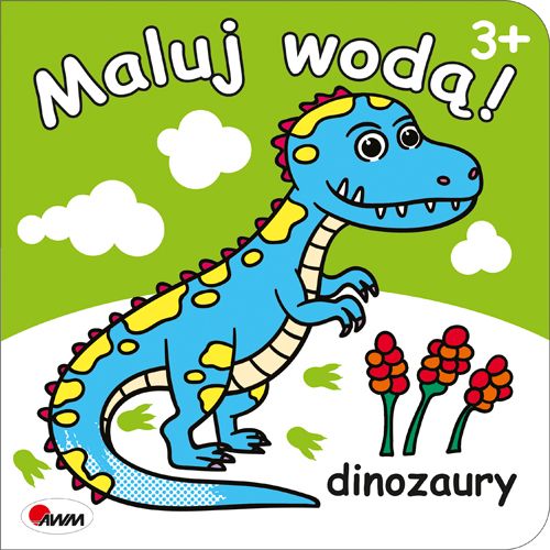 Image of Maluj wodą dinozaury