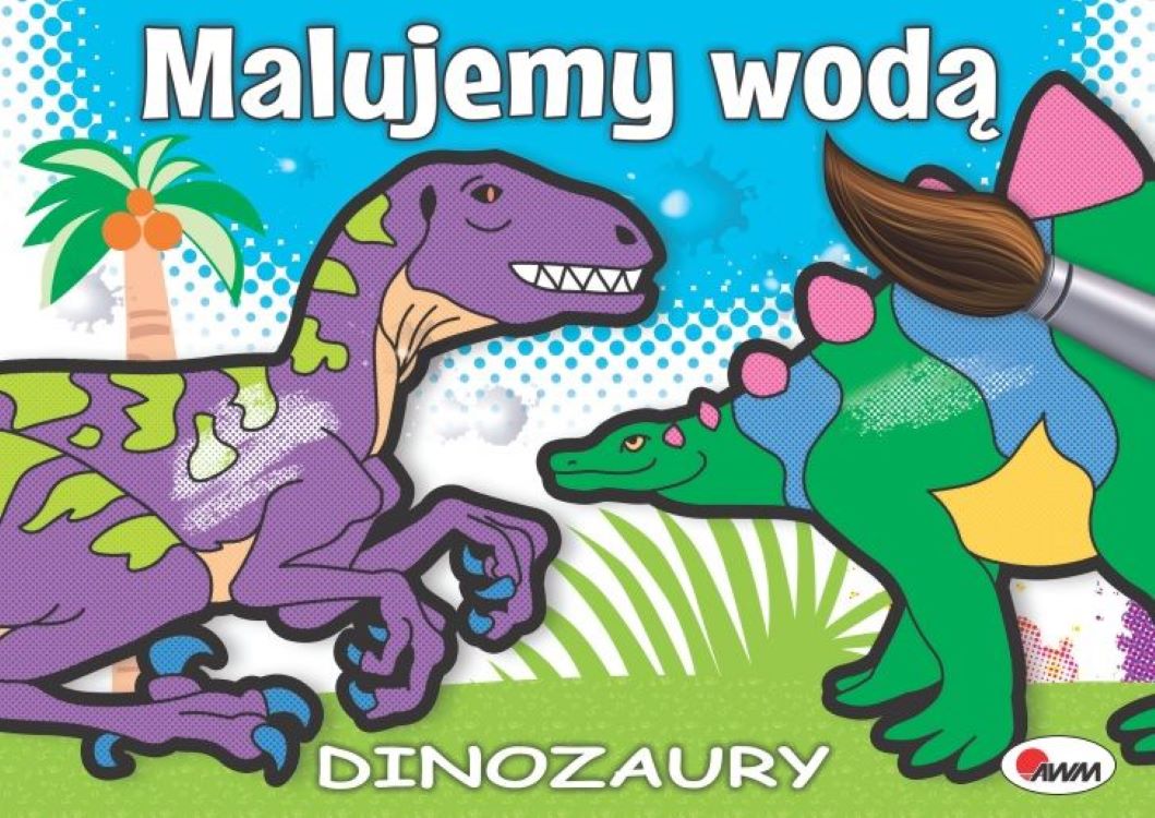 Image of Malujemy wodą Dinozaury