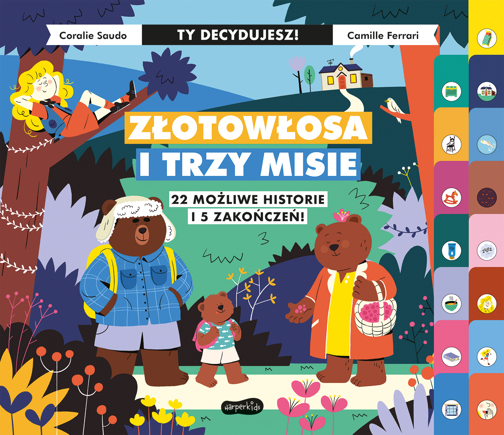 Image of Złotowłosa i trzy misie. Ty decydujesz