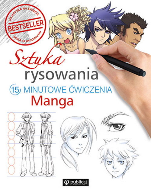 Image of Sztuka rysowania Manga 15-minutowe ćwiczenia