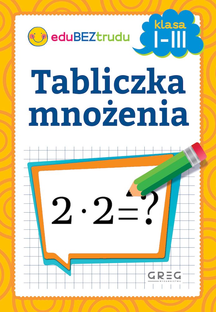 Image of Tabliczka mnożenia. Klasy 1-3