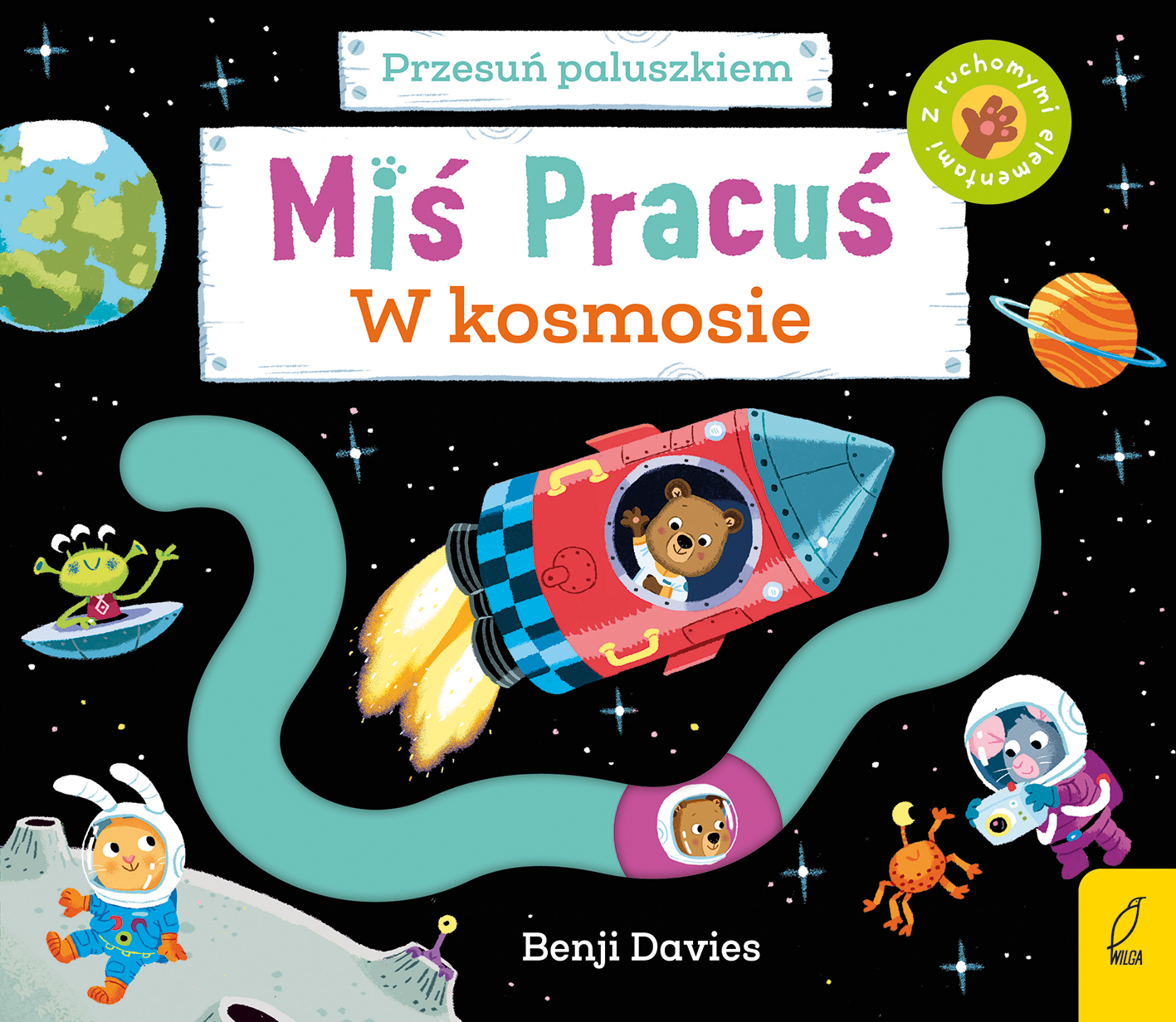 Image of Miś Pracuś Przesuń paluszkiem W kosmosie