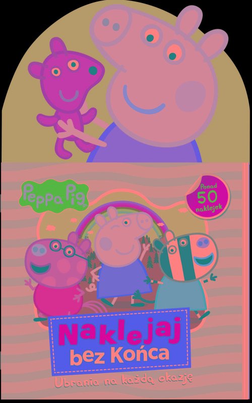 Image of Peppa Pig Naklejaj bez końca Część 2 Ubrania na każdą okazję