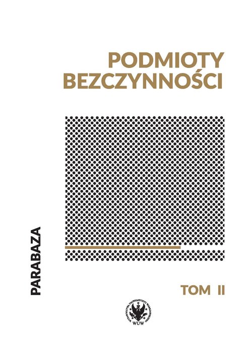 Image of Podmioty bezczynności