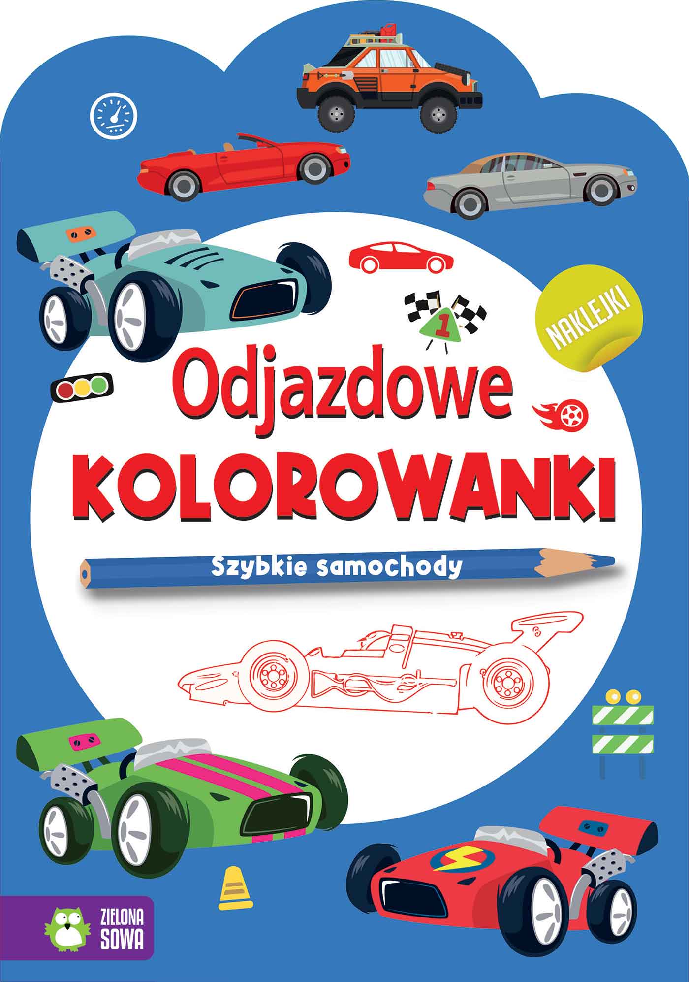 Image of Odjazdowe kolorowanki Szybkie samochody